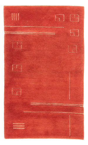 Nepal Tæppe - 163 x 89 cm - rød