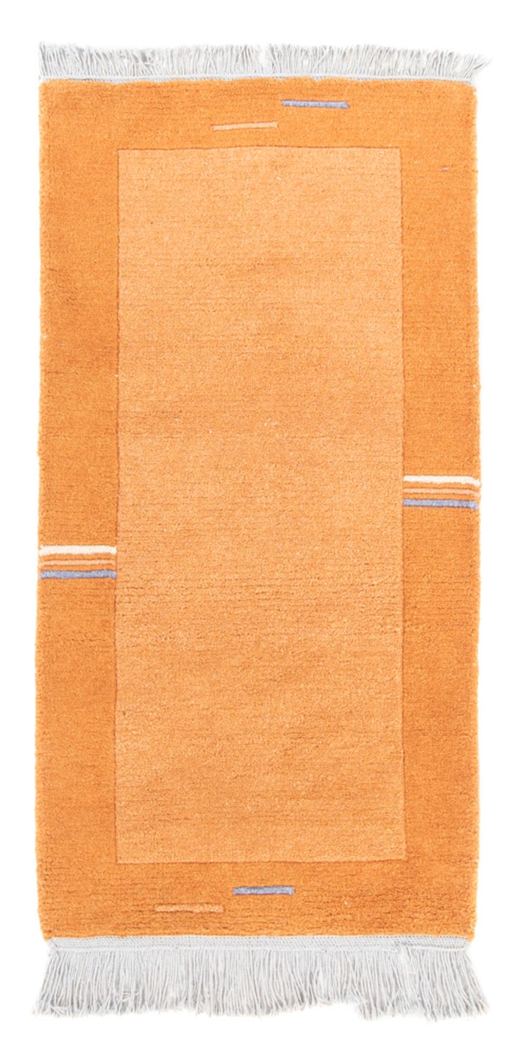 Nepal Tæppe - 140 x 70 cm - orange