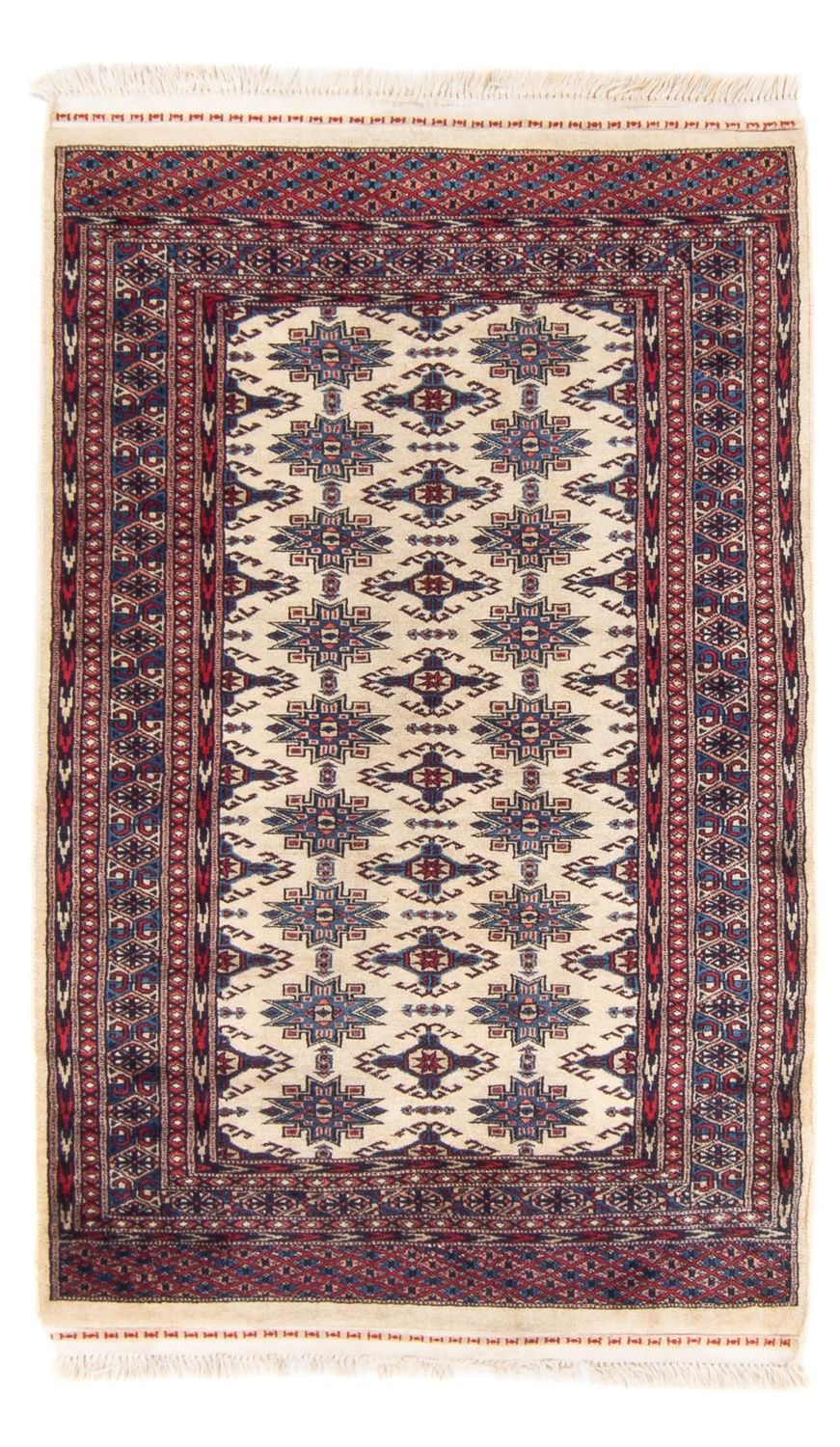 Turkaman-tæppe - 155 x 90 cm - beige