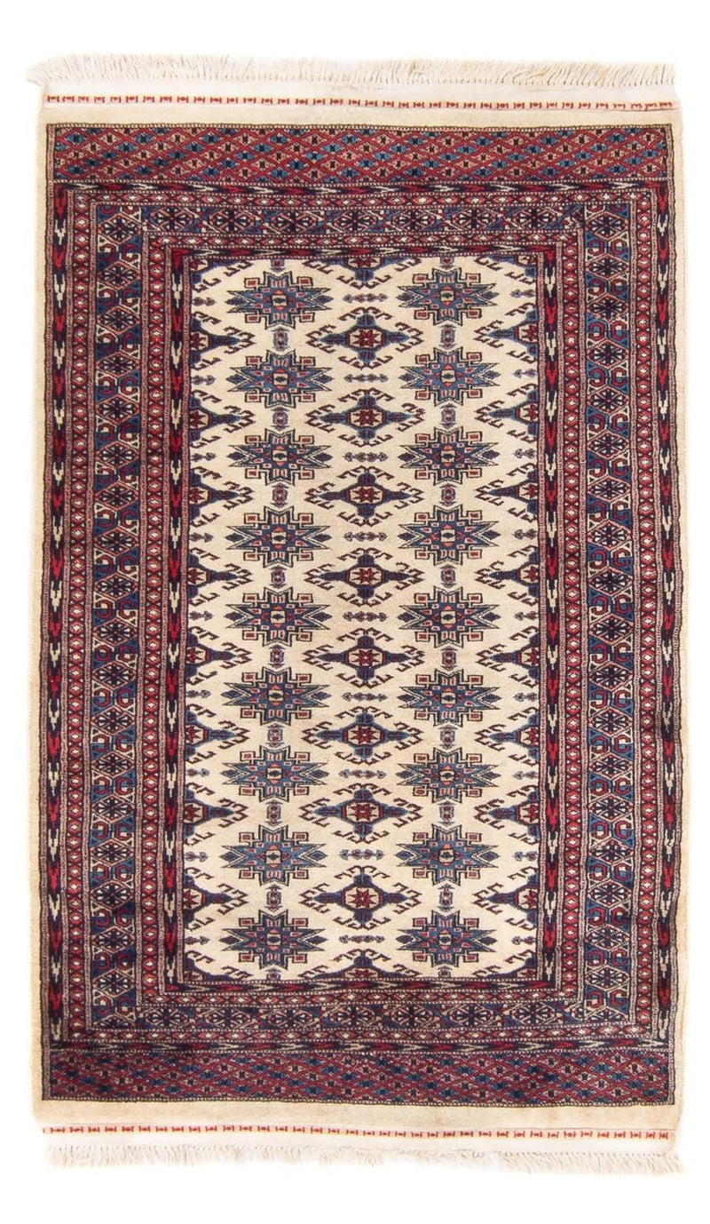 Turkaman-tæppe - 155 x 90 cm - beige