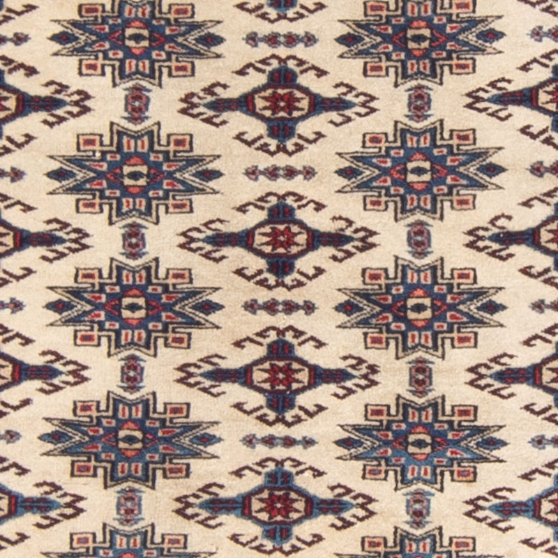 Turkaman-tæppe - 155 x 90 cm - beige