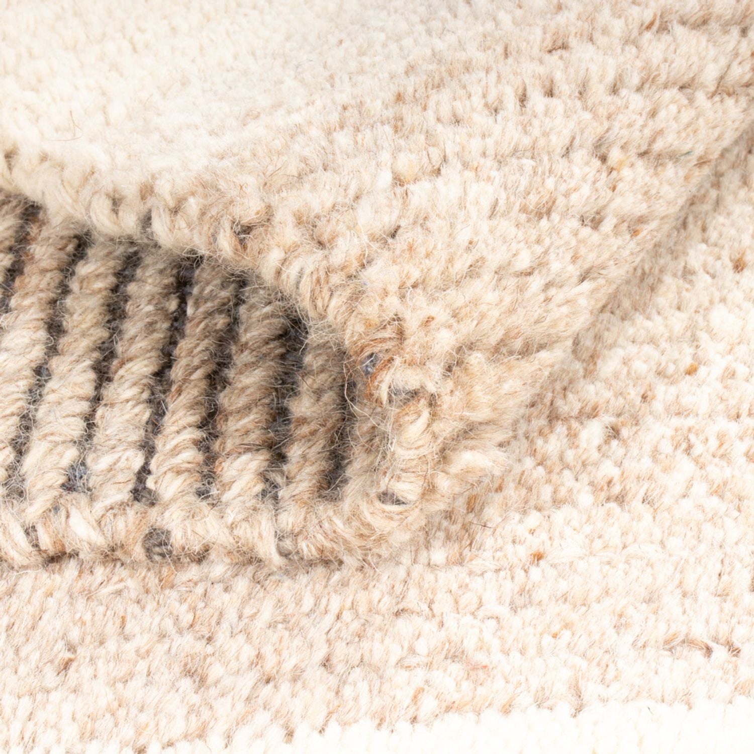 Nepal Tæppe - 140 x 70 cm - beige