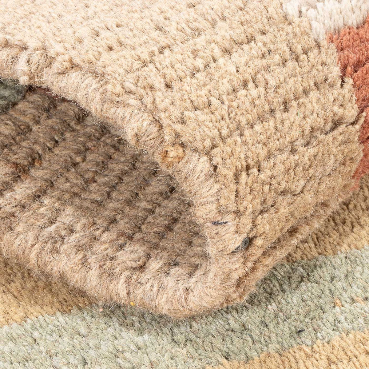 Nepal Tæppe - 140 x 70 cm - flerfarvet