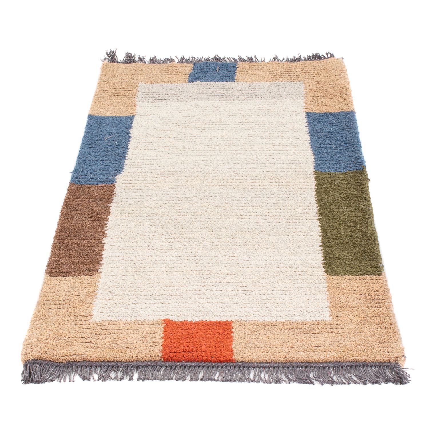 Nepal Tæppe - 140 x 70 cm - beige