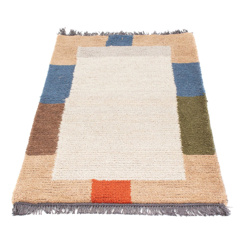 Nepal Tæppe - 140 x 70 cm - beige