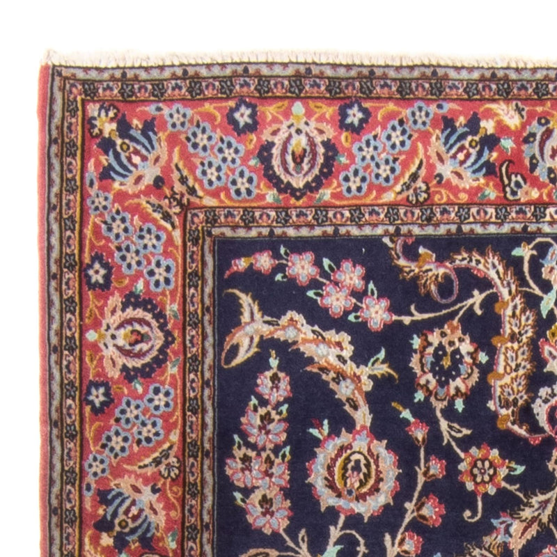 Persisk tæppe - Isfahan - Premium - 170 x 110 cm - mørkeblå