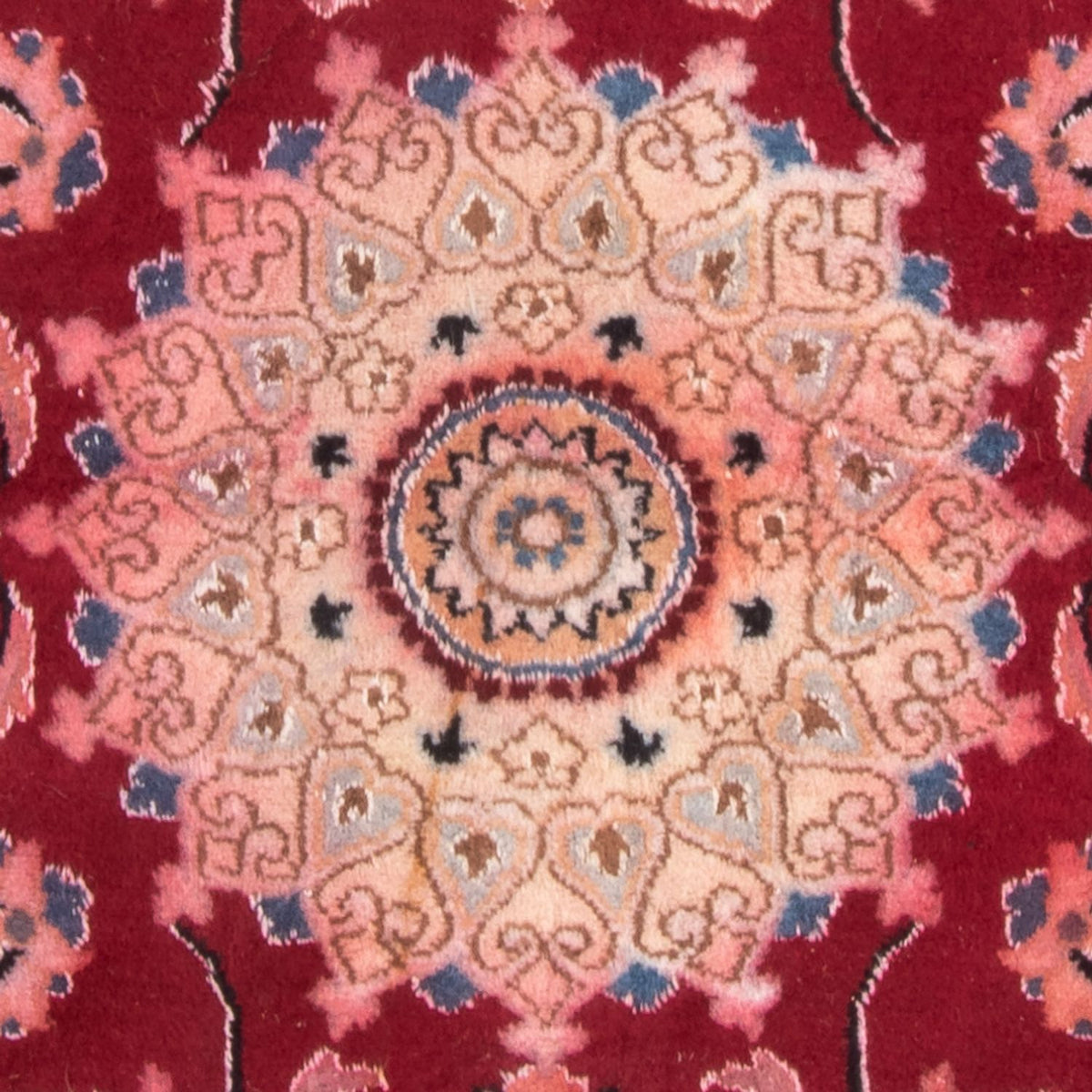 Persisk tæppe - Nain - 125 x 91 cm - rød