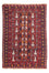 Baluch-tæppe - 126 x 80 cm - flerfarvet