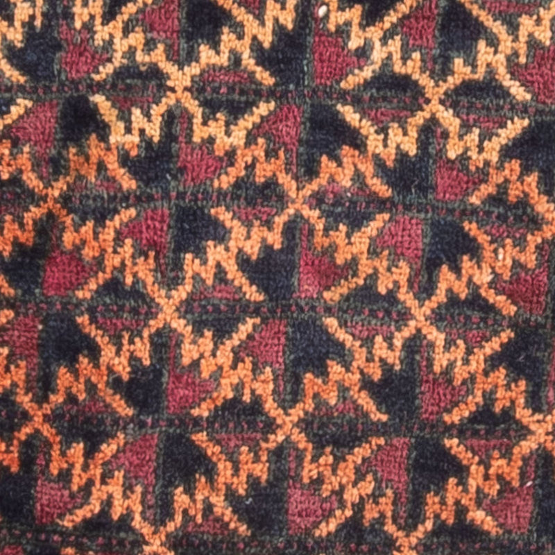 Baluch-tæppe firkantet  - 70 x 60 cm - flerfarvet