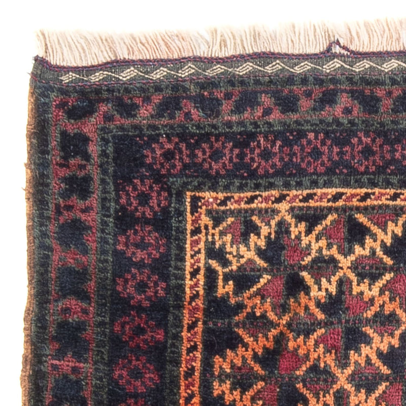 Baluch-tæppe firkantet  - 70 x 60 cm - flerfarvet
