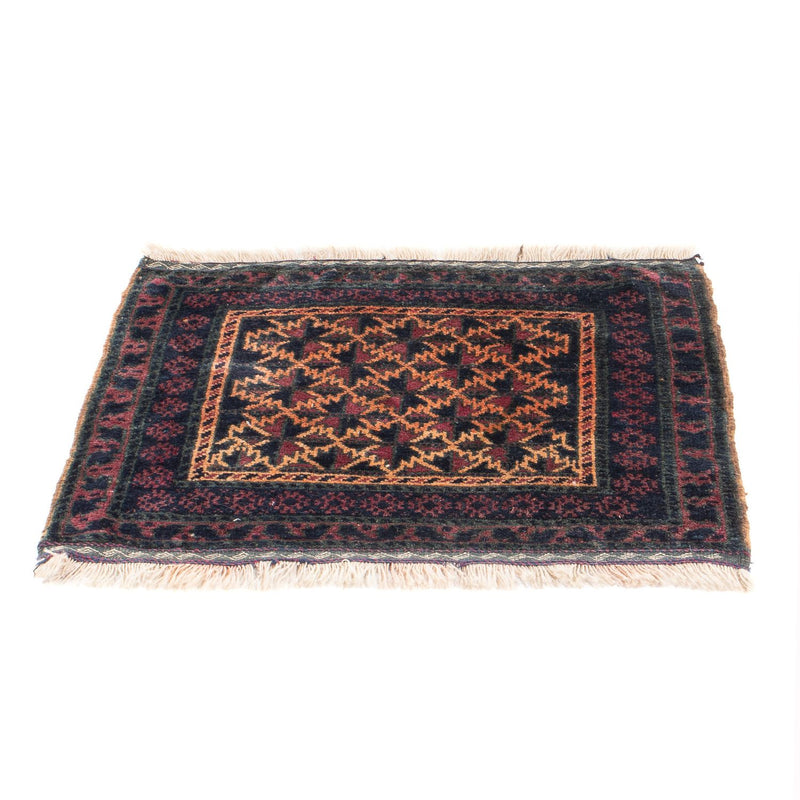 Baluch-tæppe firkantet  - 70 x 60 cm - flerfarvet