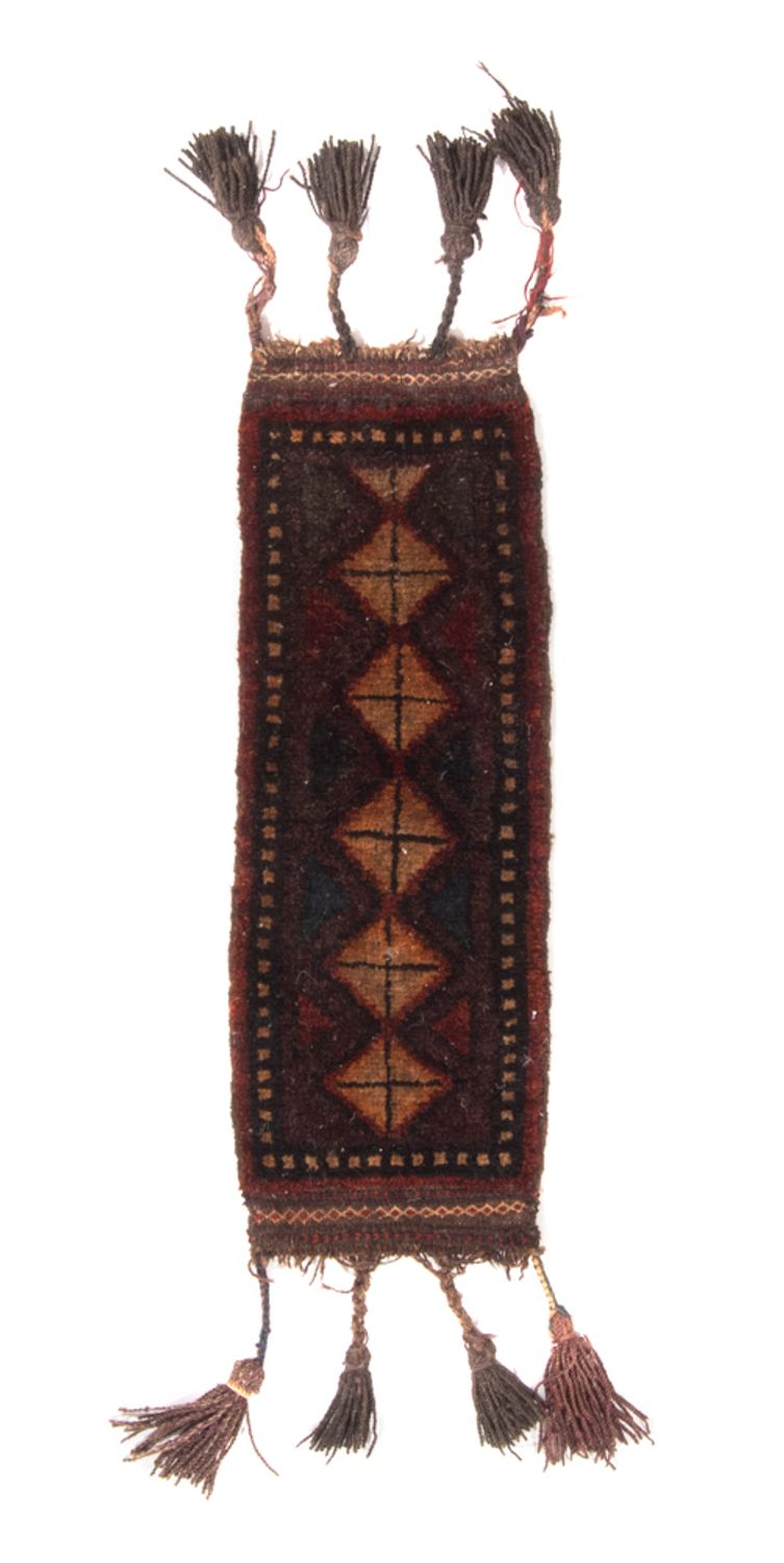 Baluch-tæppe - 68 x 24 cm - brun