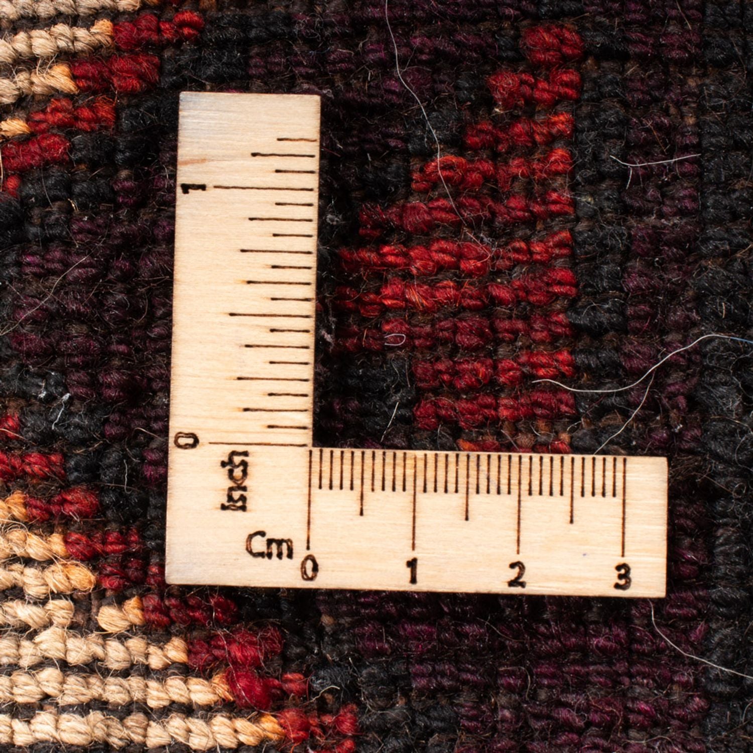 Baluch-tæppe - 68 x 24 cm - brun