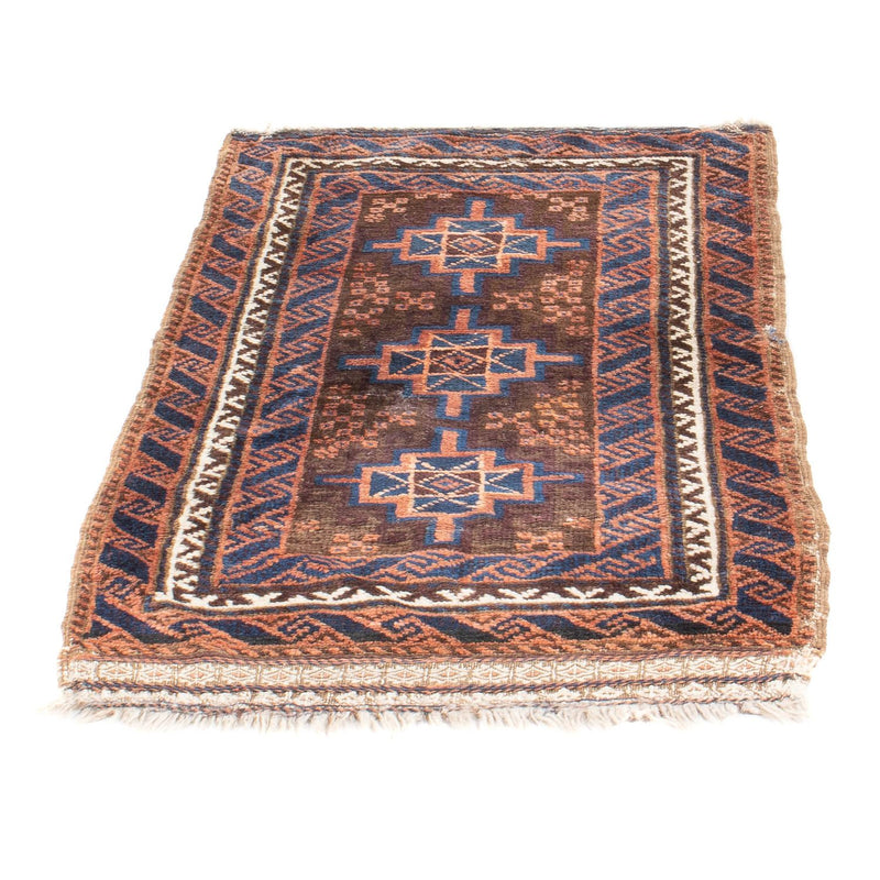 Baluch-tæppe - 103 x 58 cm - brun