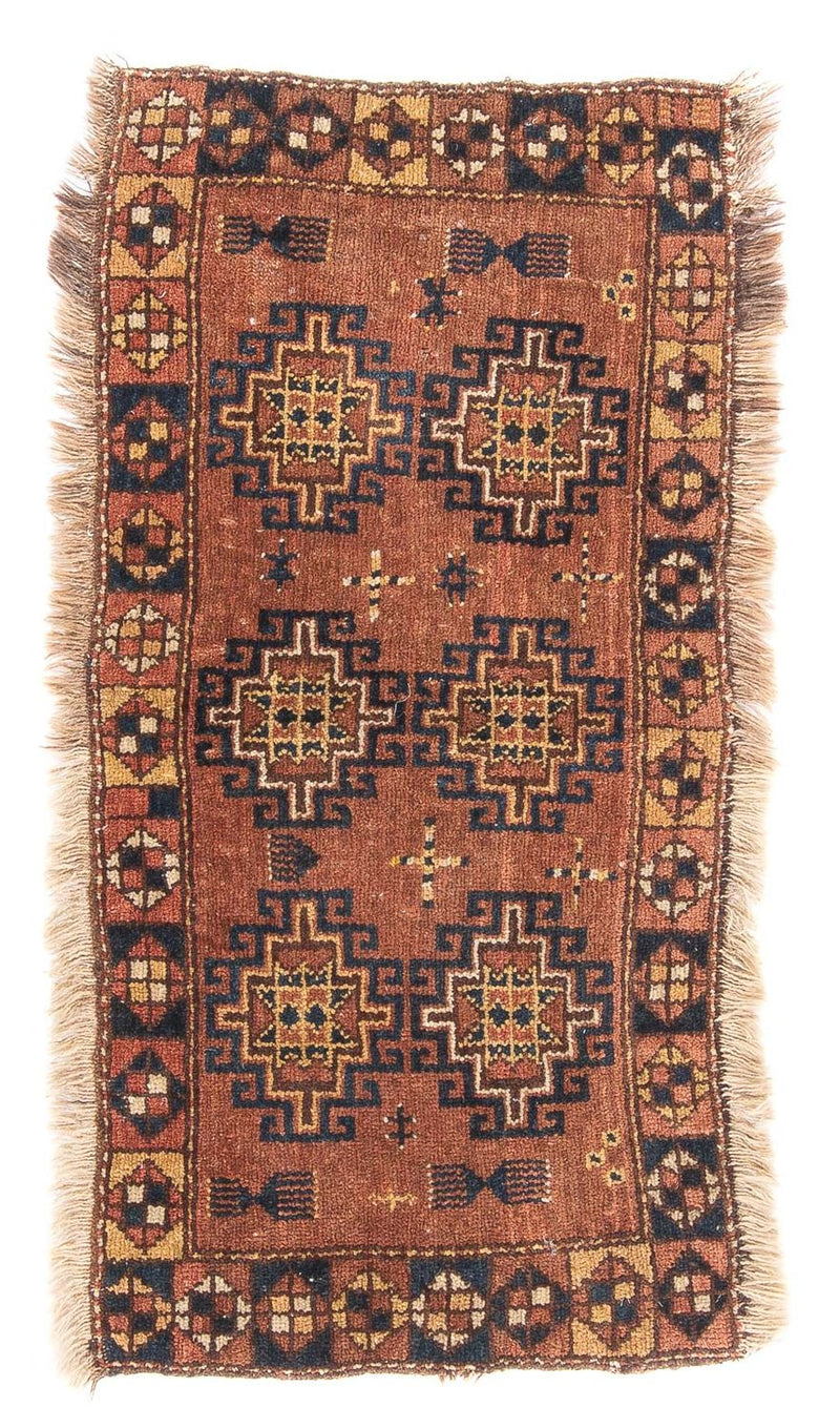 Baluch-tæppe - 105 x 60 cm - brun