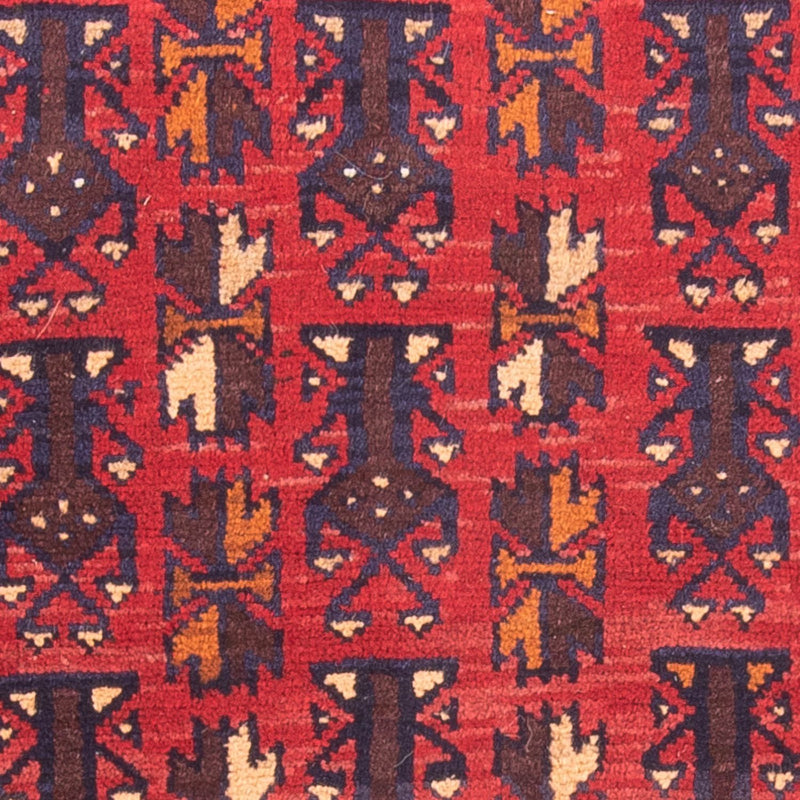Baluch-tæppe - 130 x 74 cm - rød