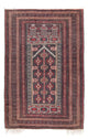 Baluch-tæppe 136x90cm - Orientalsk tæppe