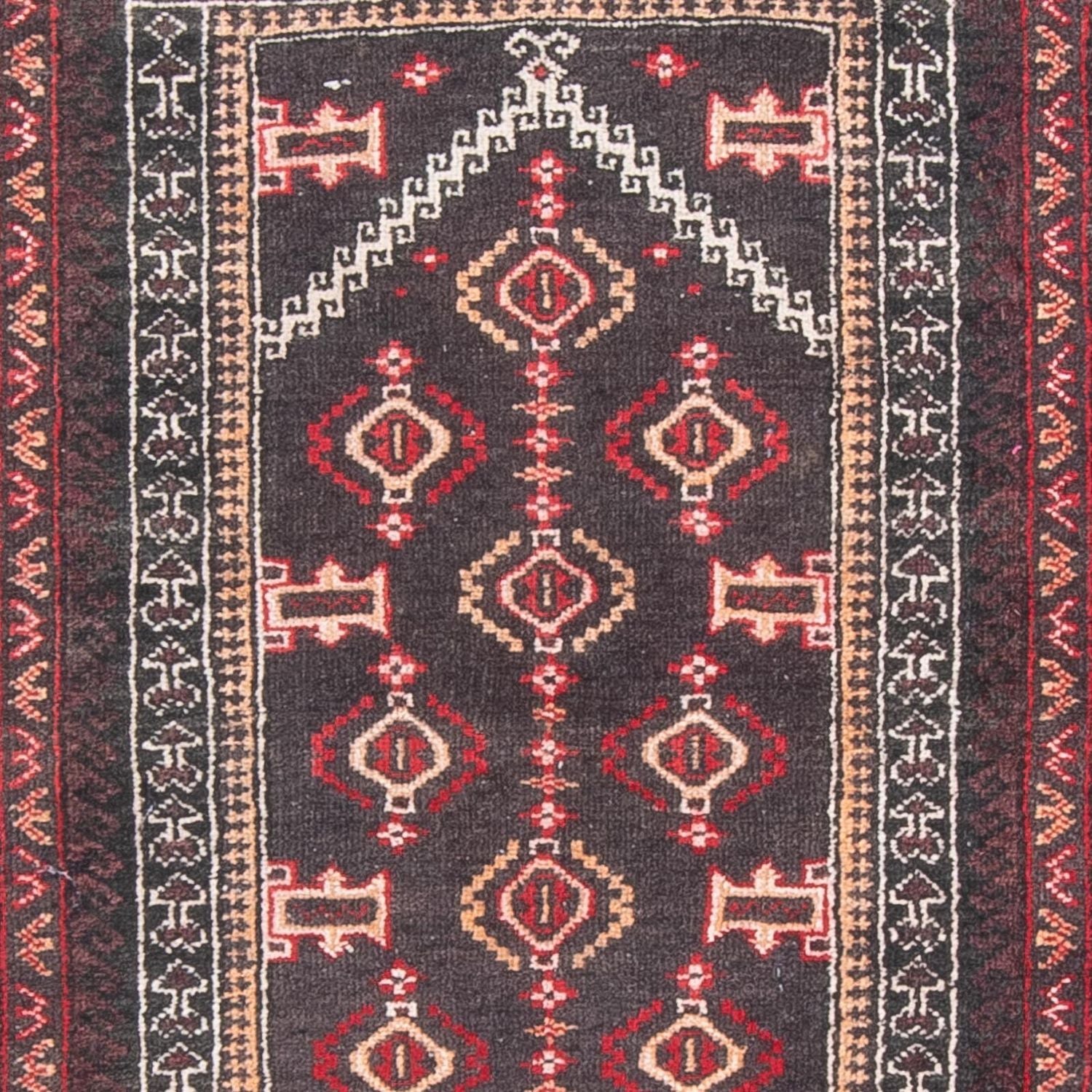 Baluch-tæppe - 136 x 90 cm - flerfarvet
