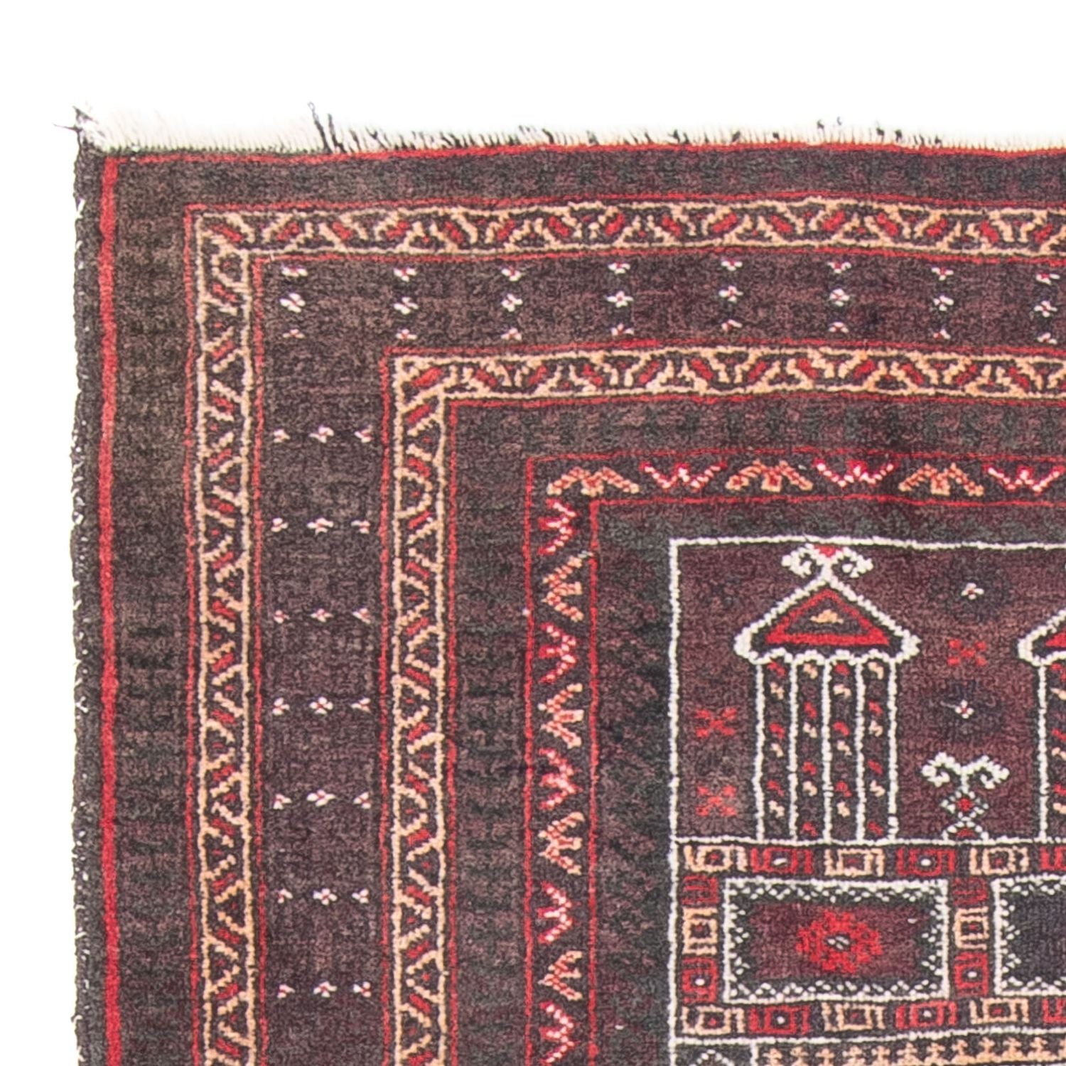 Baluch-tæppe - 136 x 90 cm - flerfarvet