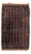 Afghansk tæppe - 100 x 61 cm - brun