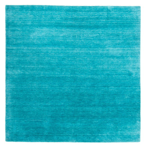 Gabbeh-tæppe - Softy firkantet  - 200 x 200 cm - turkis
