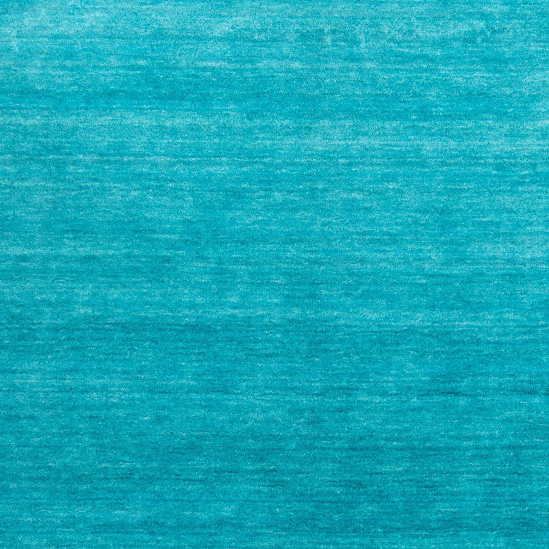 Gabbeh-tæppe - Softy firkantet  - 200 x 200 cm - turkis