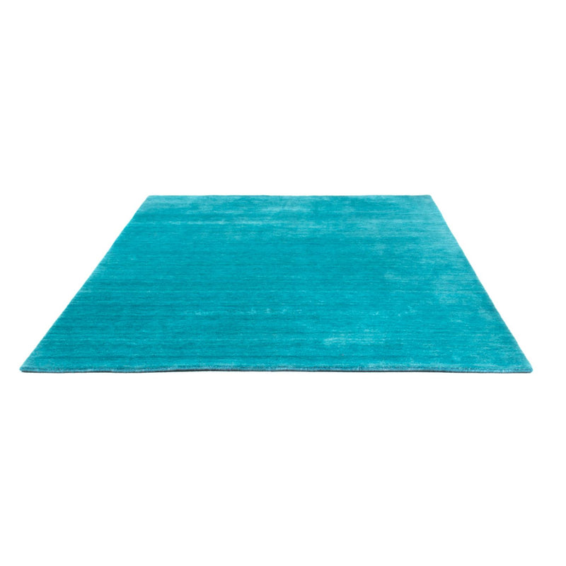 Gabbeh-tæppe - Softy firkantet  - 200 x 200 cm - turkis
