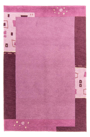 Nepal Tæppe - 180 x 123 cm - lilla