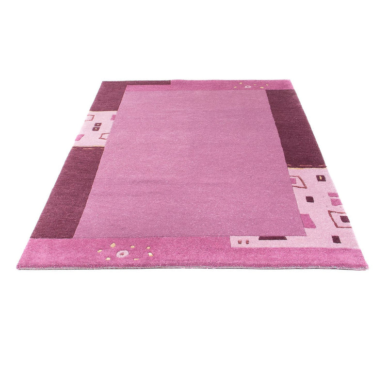 Nepal Tæppe - 180 x 123 cm - lilla