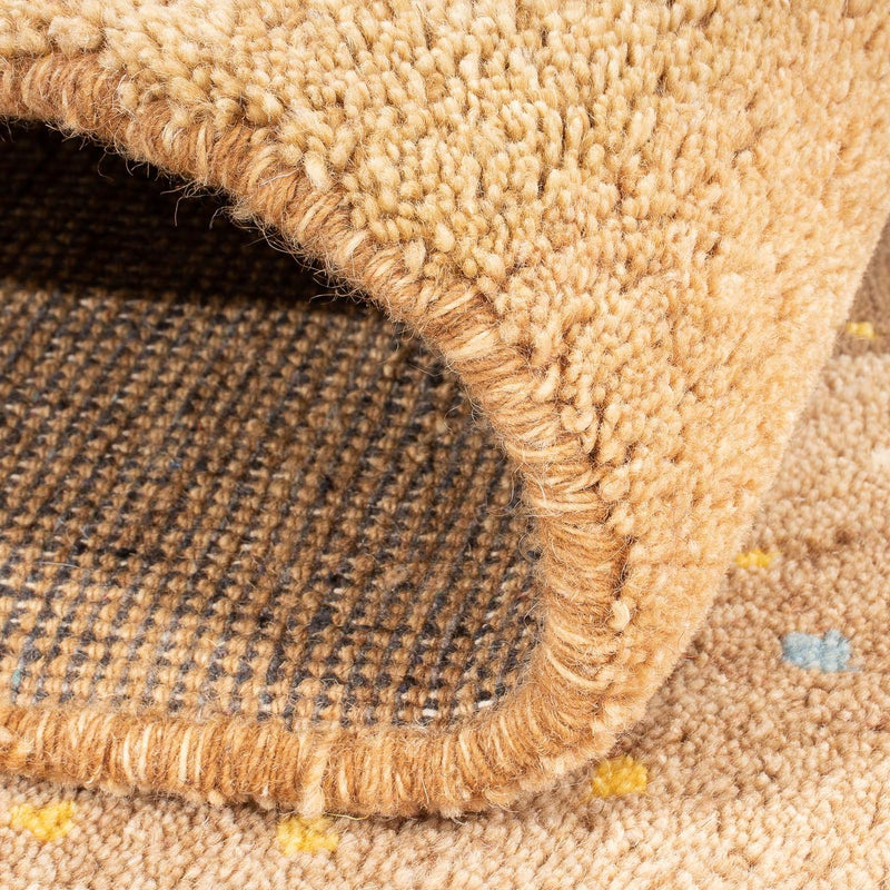 Gabbeh-tæppe - Indus - 184 x 120 cm - beige