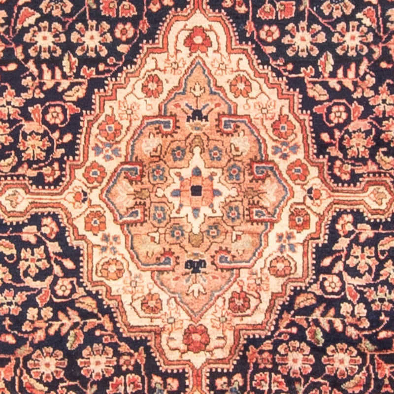 Persisk tæppe - Nomadisk - 146 x 103 cm - mørkeblå