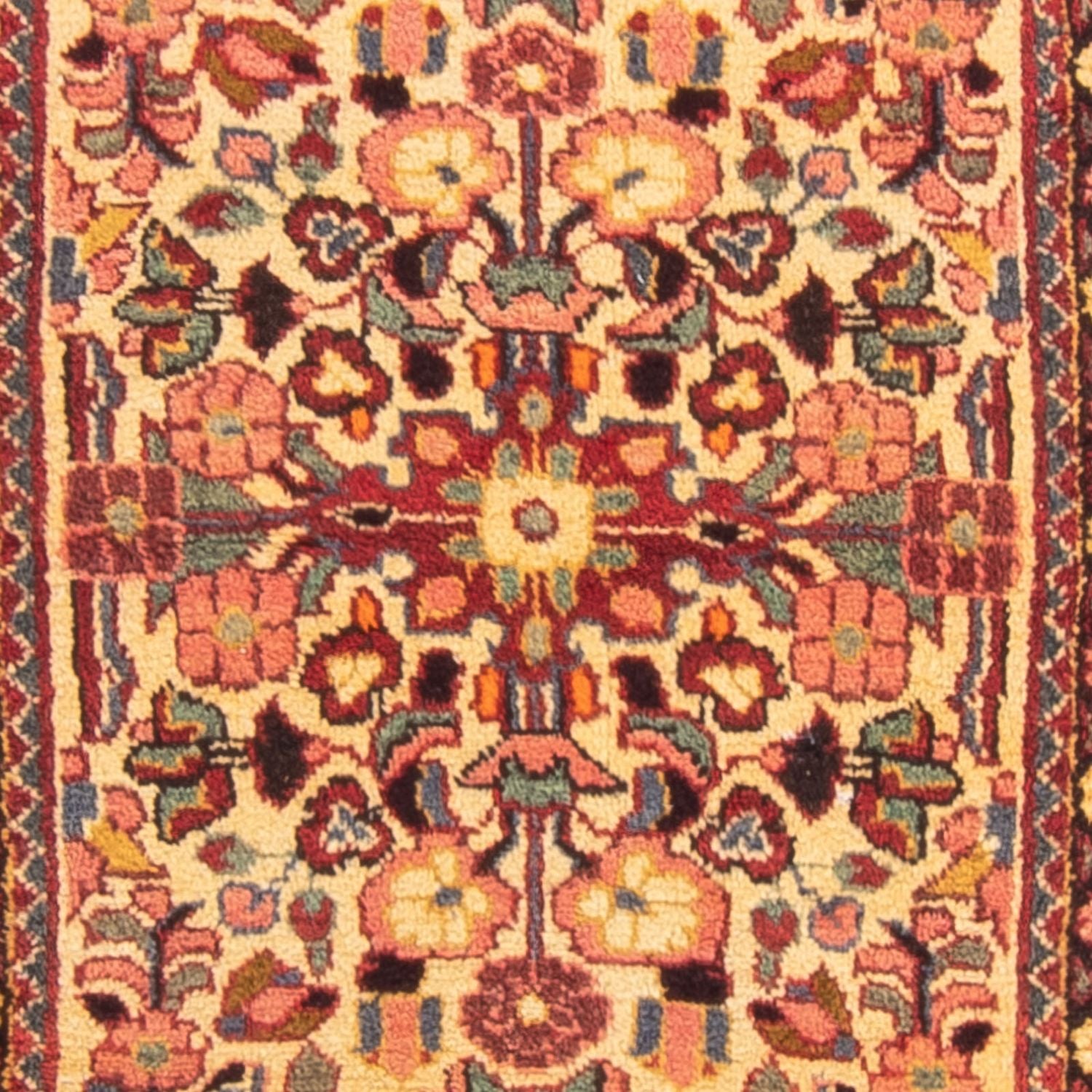 Løber Persisk tæppe - Nomadisk - 205 x 75 cm - gul