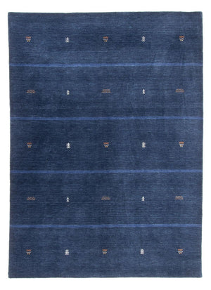 Gabbeh Tæppe - Loribaft Softy - 240 x 174 cm - mørkeblå