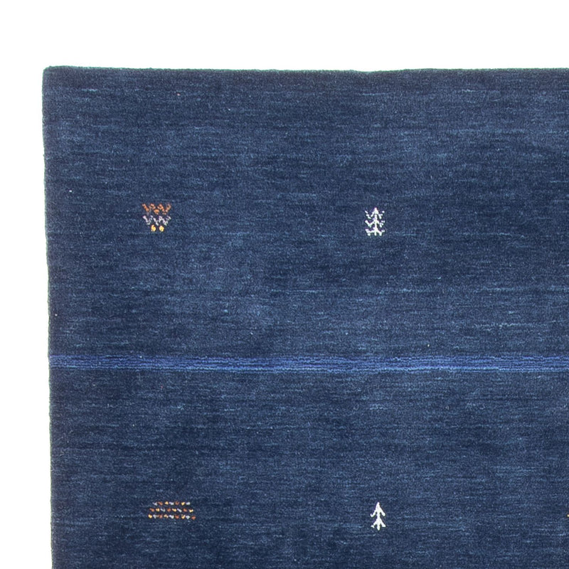 Gabbeh Tæppe - Loribaft Softy - 240 x 174 cm - mørkeblå