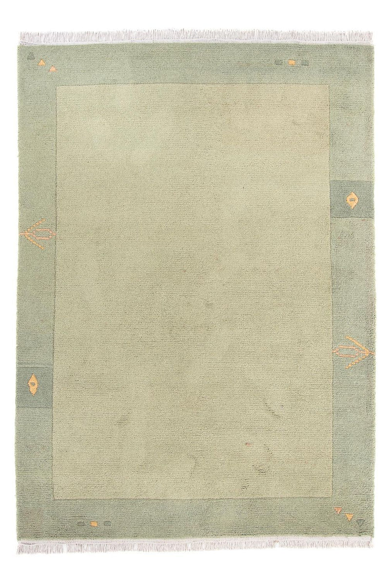 Nepal Tæppe - 240 x 170 cm - olivengrøn