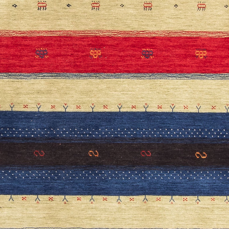 Gabbeh Tæppe - Loribaft Softy - 242 x 170 cm - flerfarvet