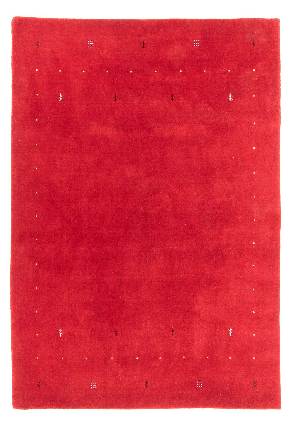 Gabbeh Tæppe - Loribaft Softy - 241 x 176 cm - rød