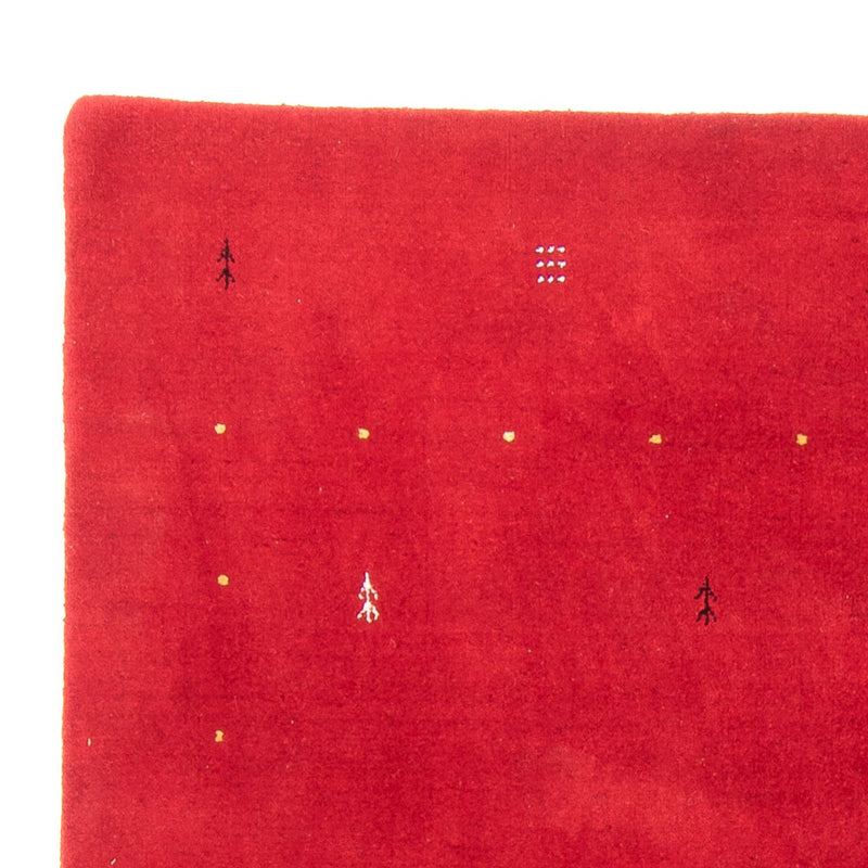 Gabbeh Tæppe - Loribaft Softy - 241 x 176 cm - rød