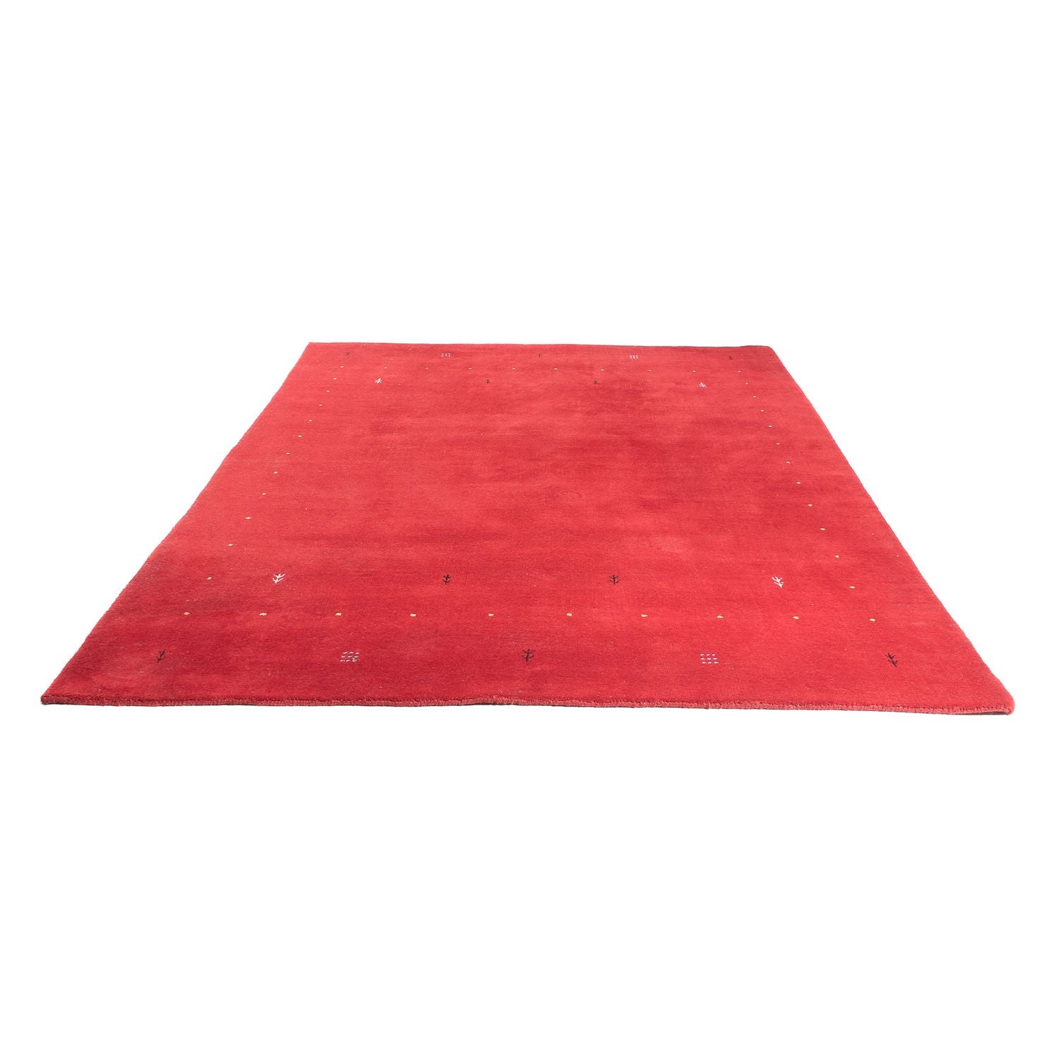 Gabbeh Tæppe - Loribaft Softy - 241 x 176 cm - rød