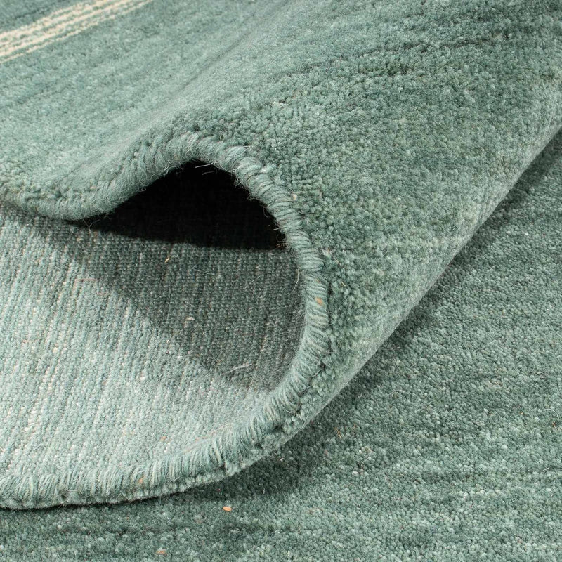Gabbeh Tæppe - Loribaft Softy - 250 x 200 cm - grøn