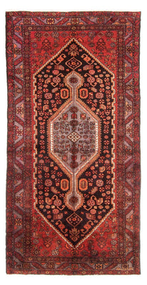 Løber Persisk tæppe - Nomadisk - 287 x 150 cm - mørkeblå