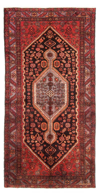 Løber Persisk tæppe - Nomadisk - 287 x 150 cm - mørkeblå