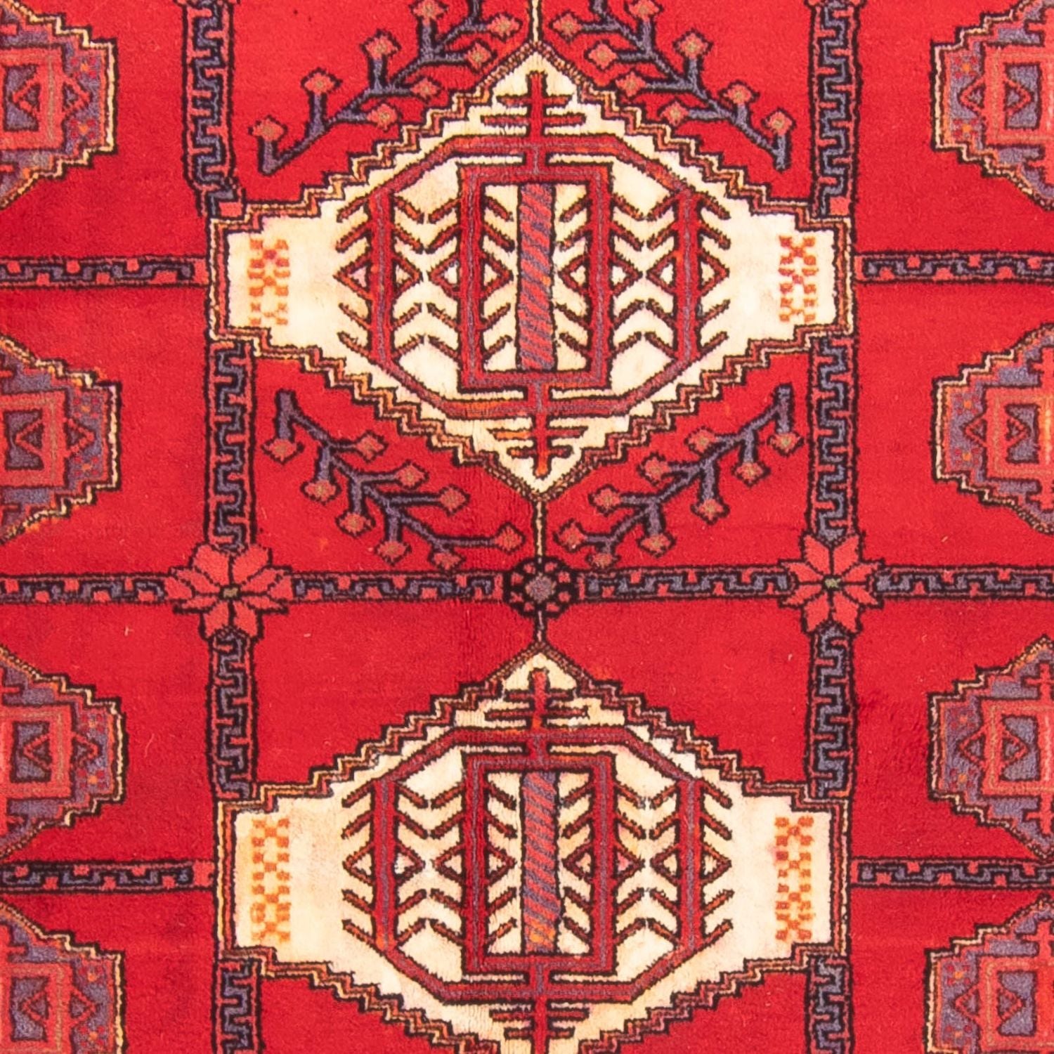 Løber Persisk tæppe - Nomadisk - 317 x 156 cm - rød