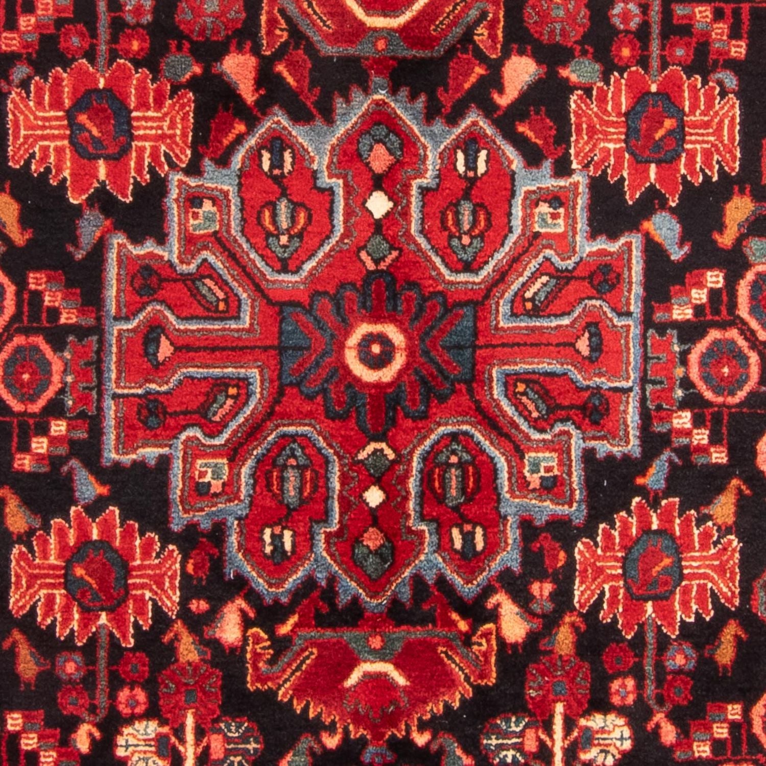 Løber Persisk tæppe - Nomadisk - 287 x 154 cm - mørkeblå