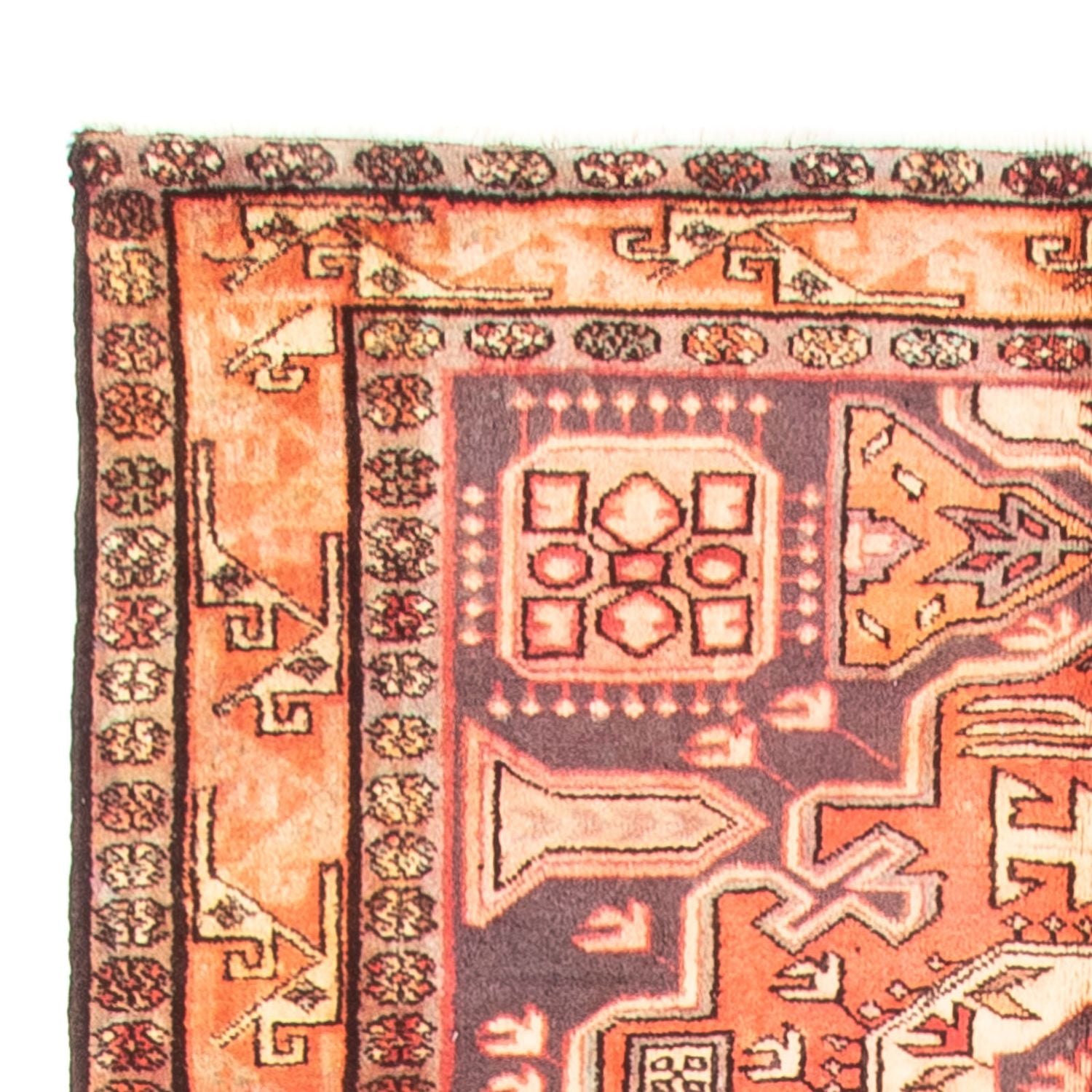 Løber Persisk tæppe - Nomadisk - 305 x 140 cm - flerfarvet