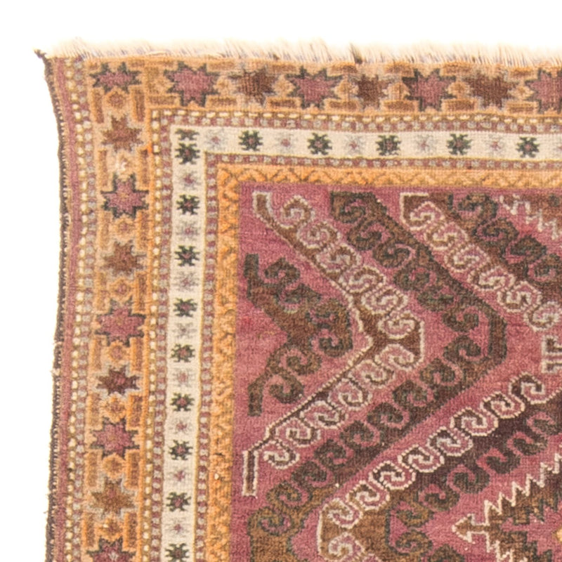 Afghansk tæppe - 163 x 97 cm - flerfarvet