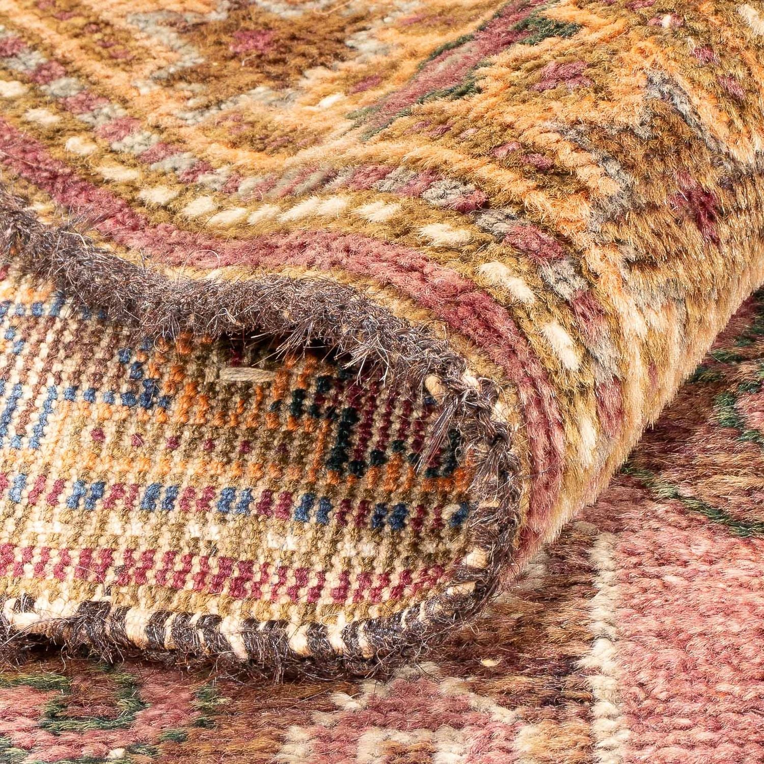 Afghansk tæppe - 163 x 97 cm - flerfarvet