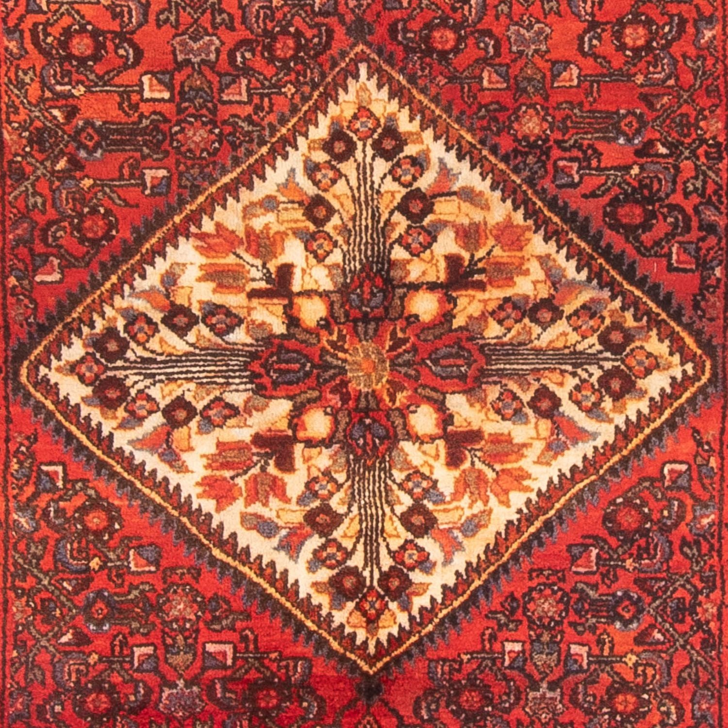 Løber Persisk tæppe - Nomadisk - 420 x 170 cm - orange