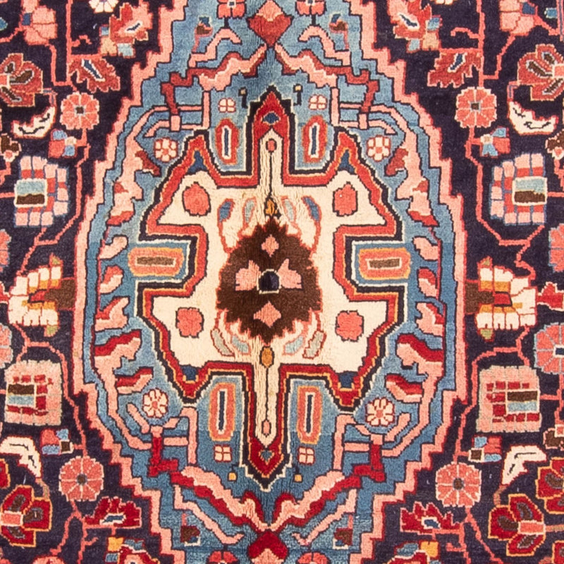Løber Persisk tæppe - Nomadisk - 278 x 143 cm - mørkeblå