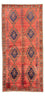 Løber Persisk tæppe - Nomadisk - 258 x 125 cm - orange